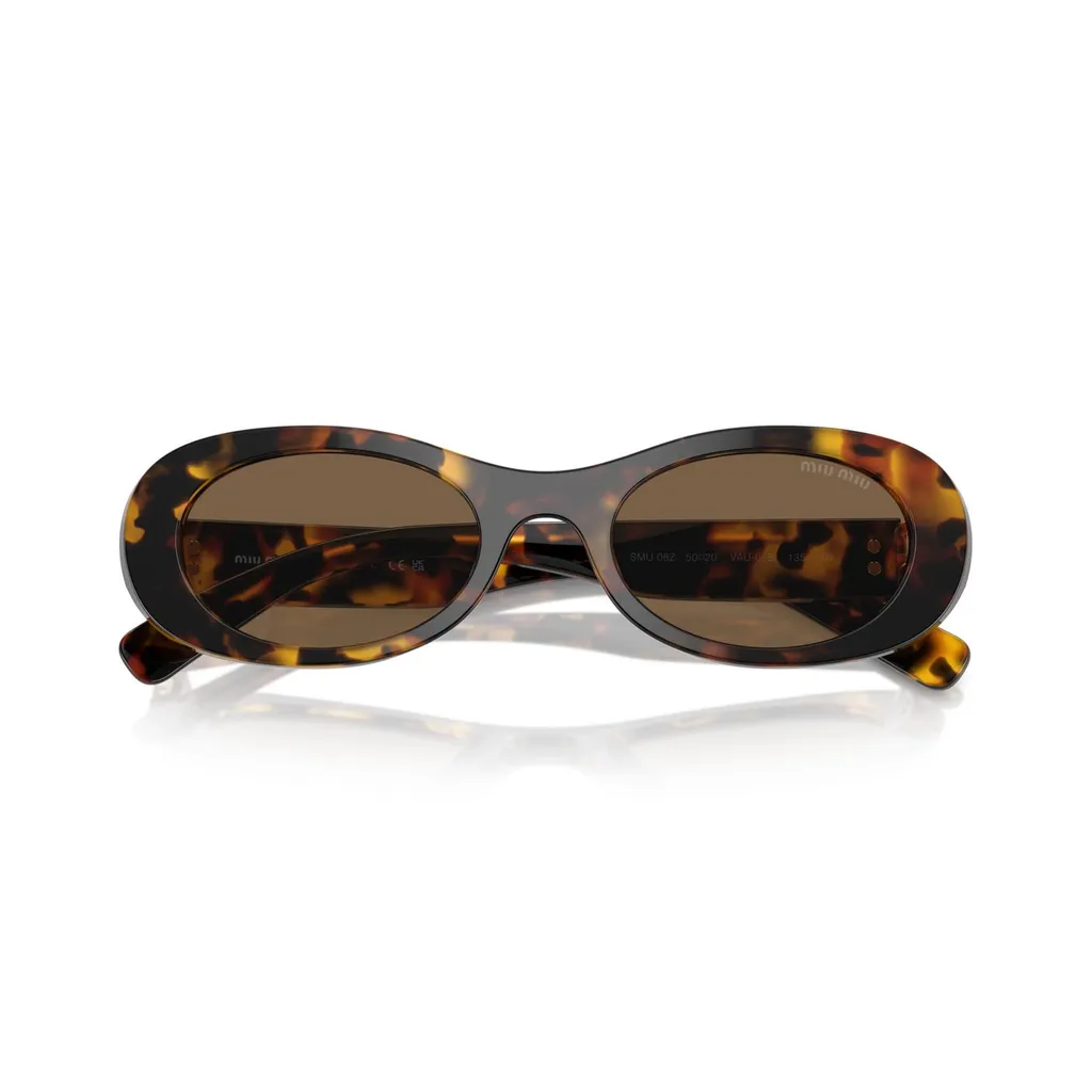 Miu Miu Eyewear Oval-Frame Sunglasses