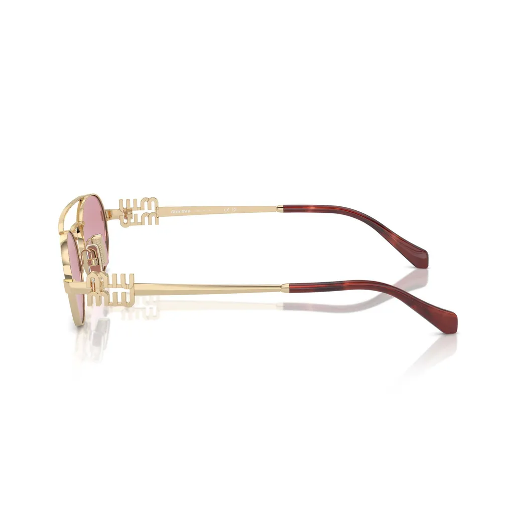 Miu Miu Eyewear Oval Frame Full Rim Sunglasses