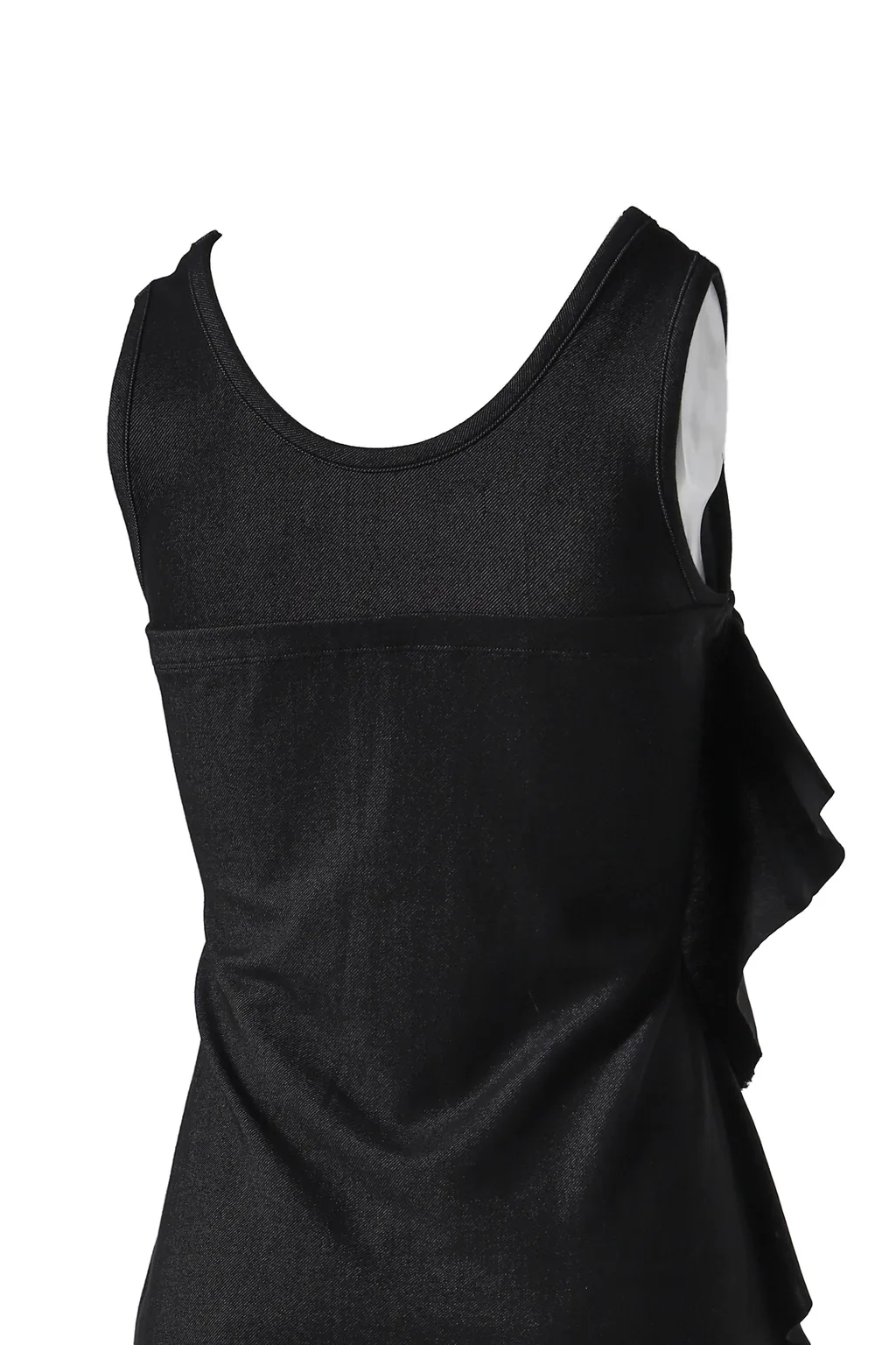 Flow Ruffle Dress / Black