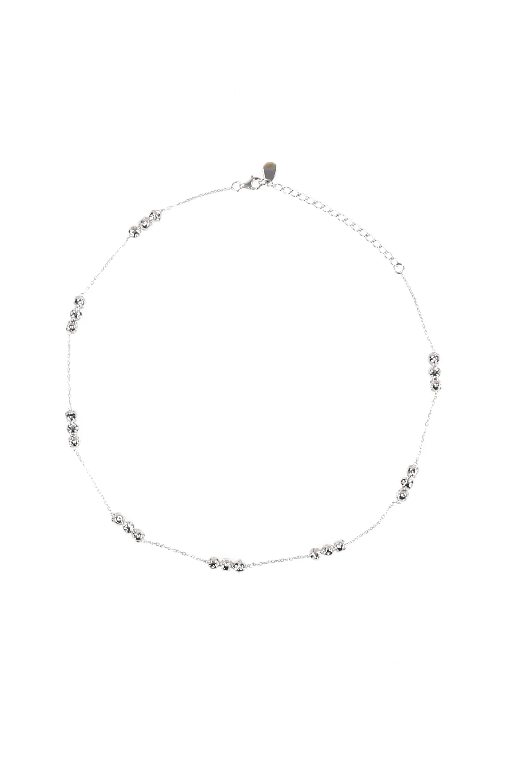 Mini Triple Box Necklace / Sil