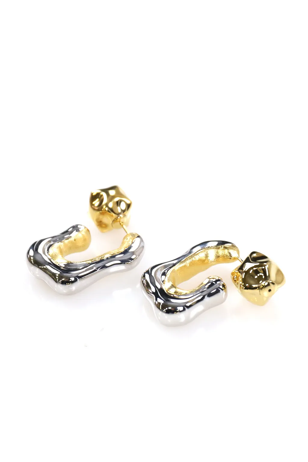 Lava Earring Two-Way / Sil
