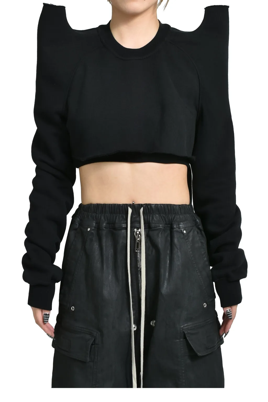 Cropped Tecsweat / Black