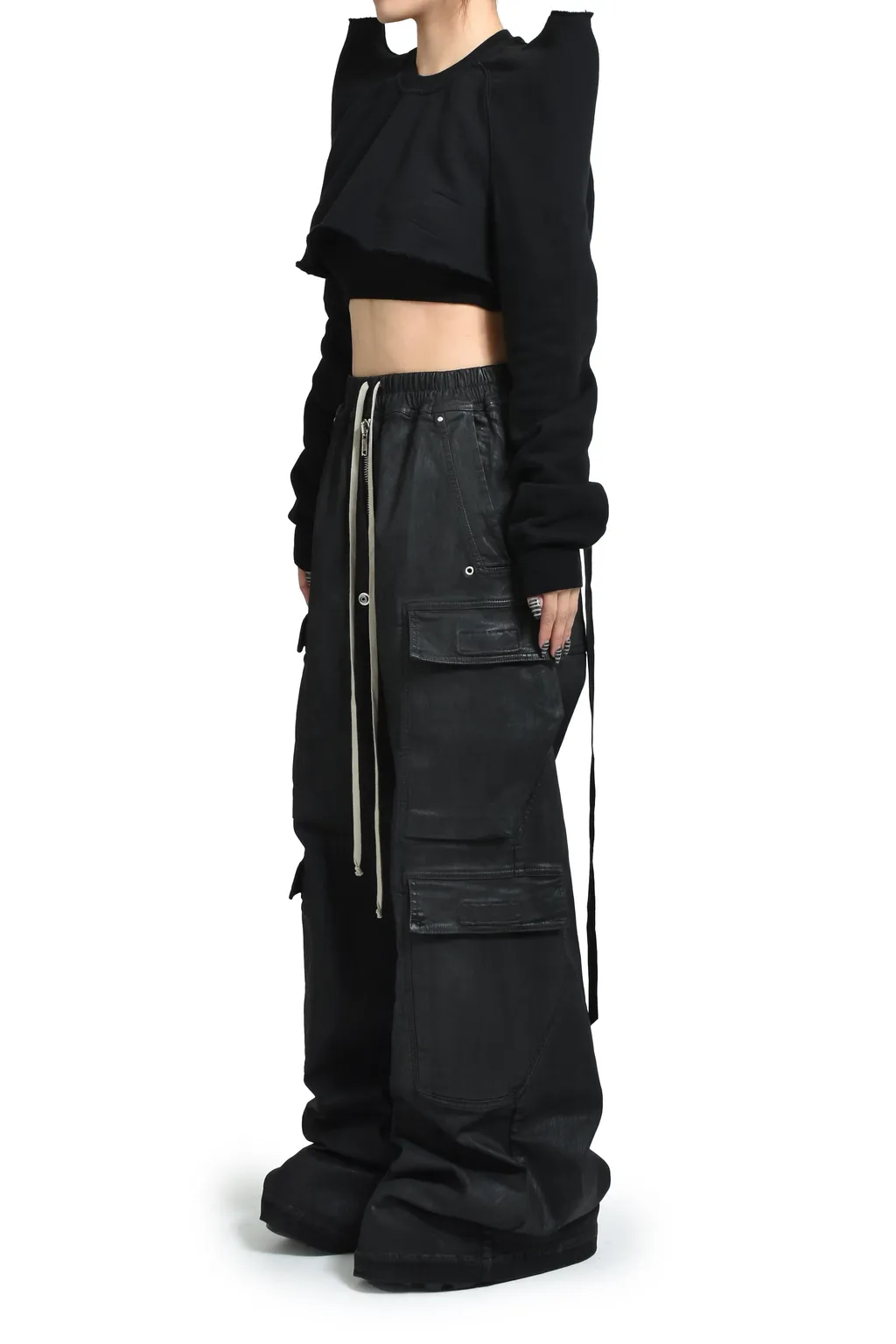 Cropped Tecsweat / Black