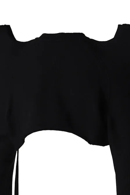 Cropped Tecsweat / Black