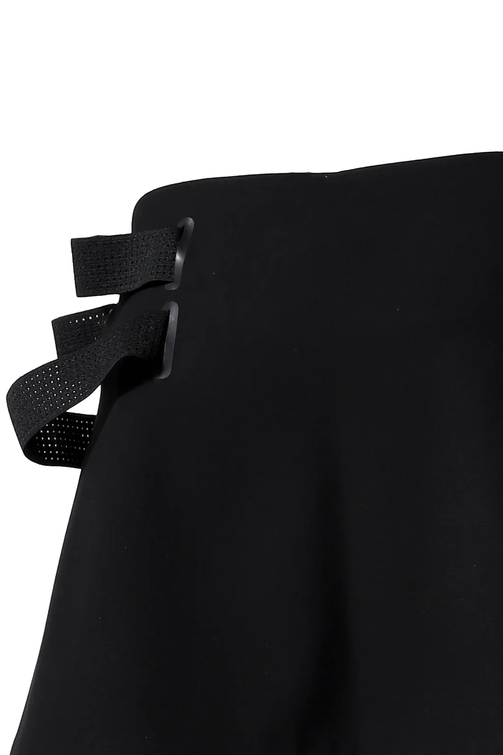 Pleated Wrap Skirt / Black