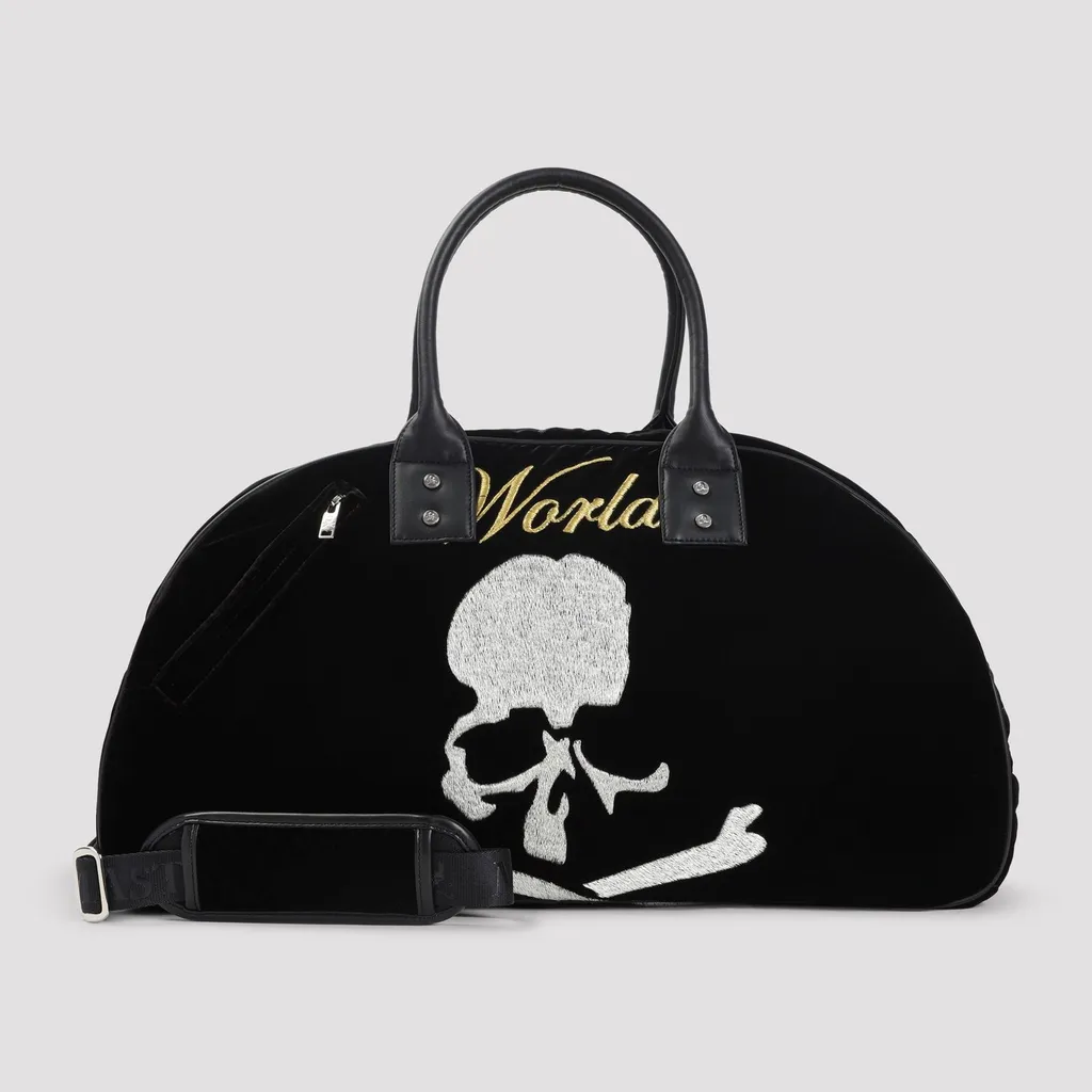Mastermind World Skull Embroidered Travel Bag