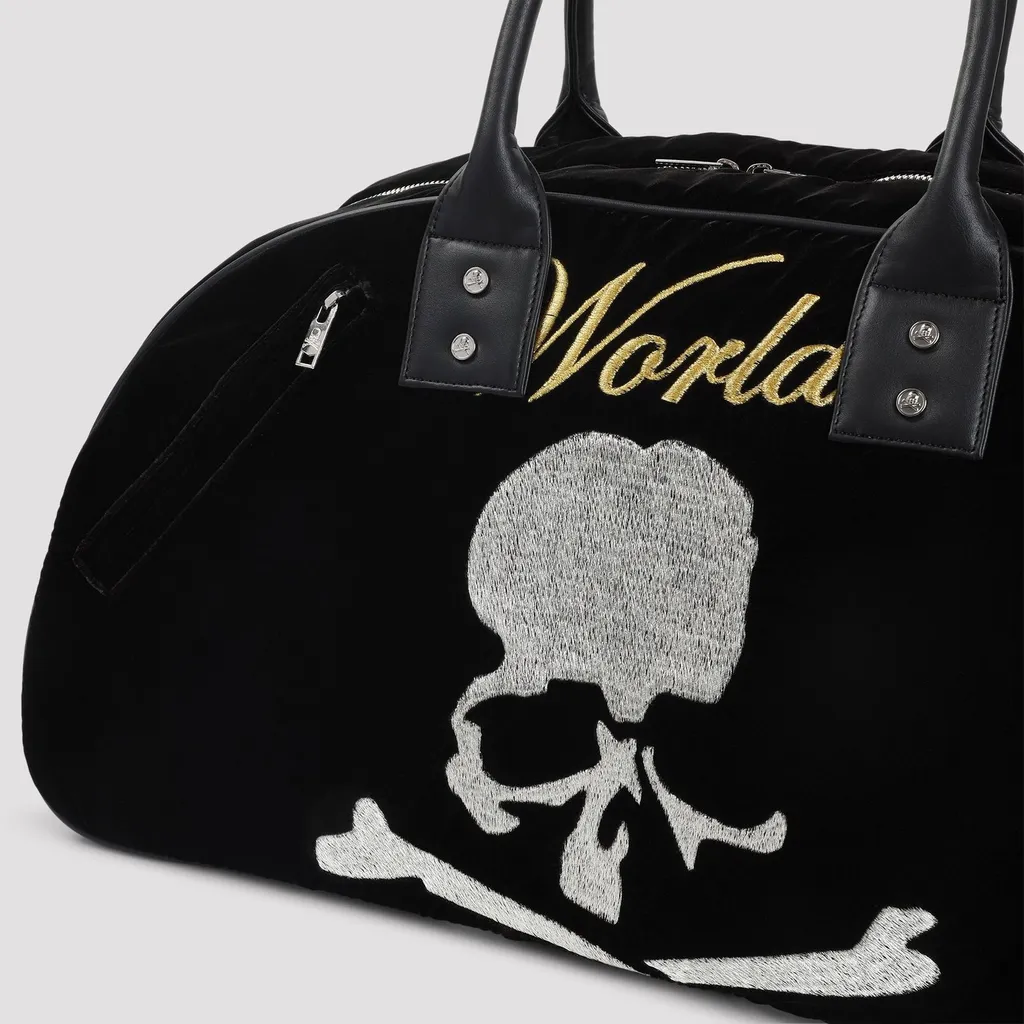 Mastermind World Skull Embroidered Travel Bag