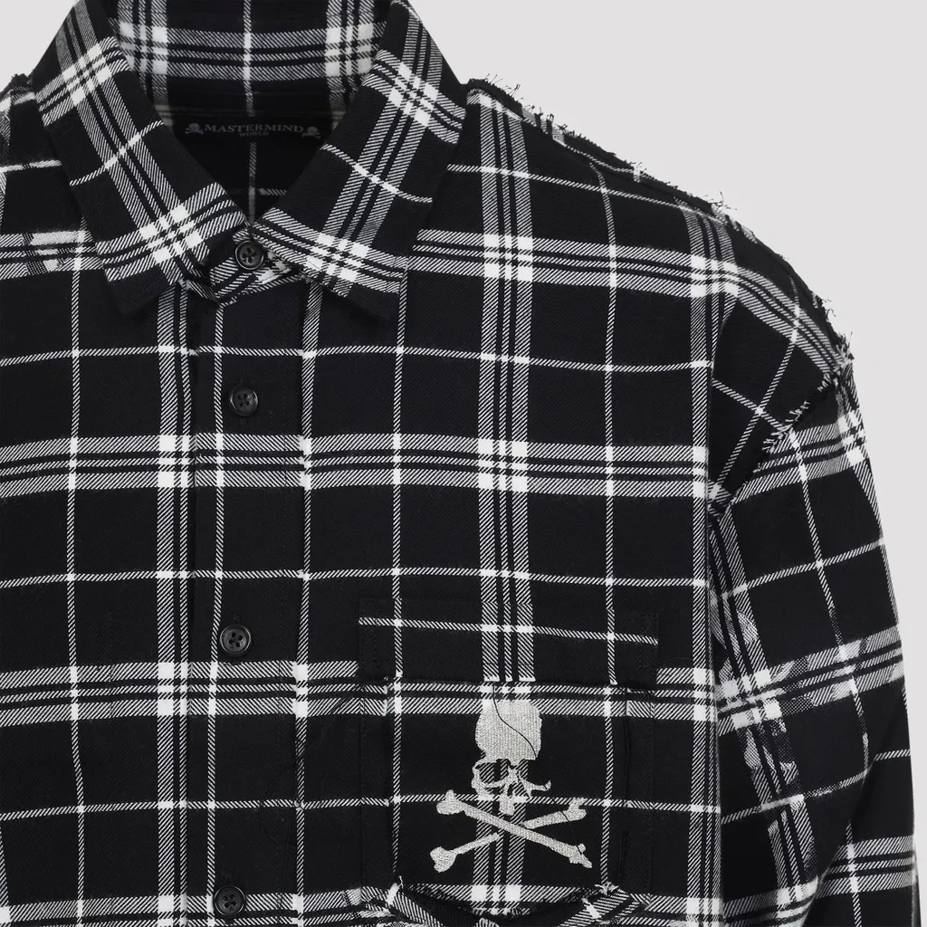 Mastermind World Reversible Plaid Shirt