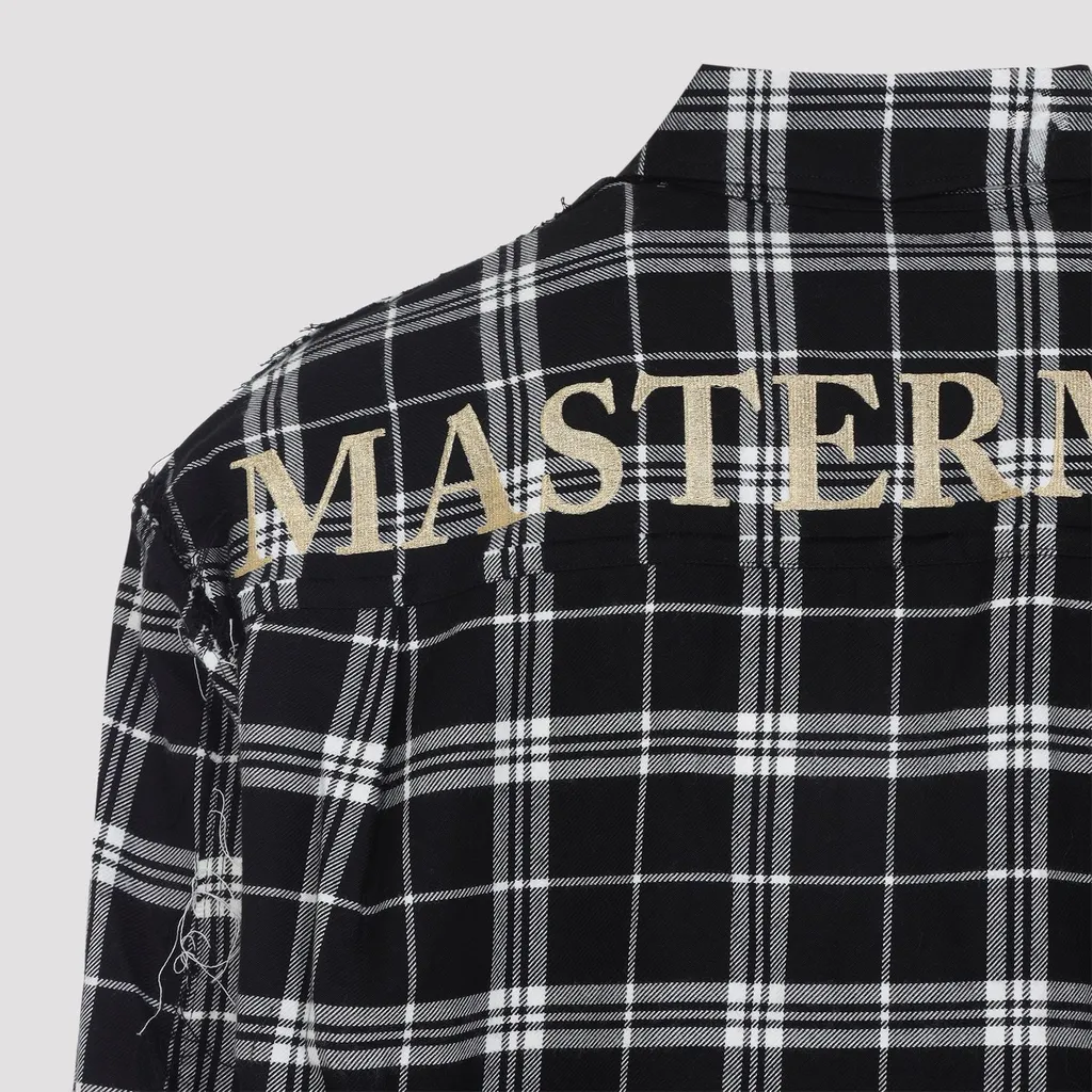 Mastermind World Reversible Plaid Shirt