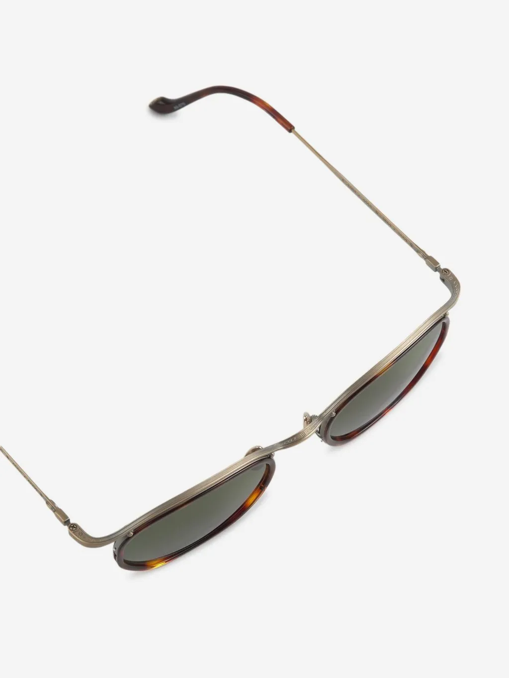 Matsuda Tortoiseshell Oval Sunglasses