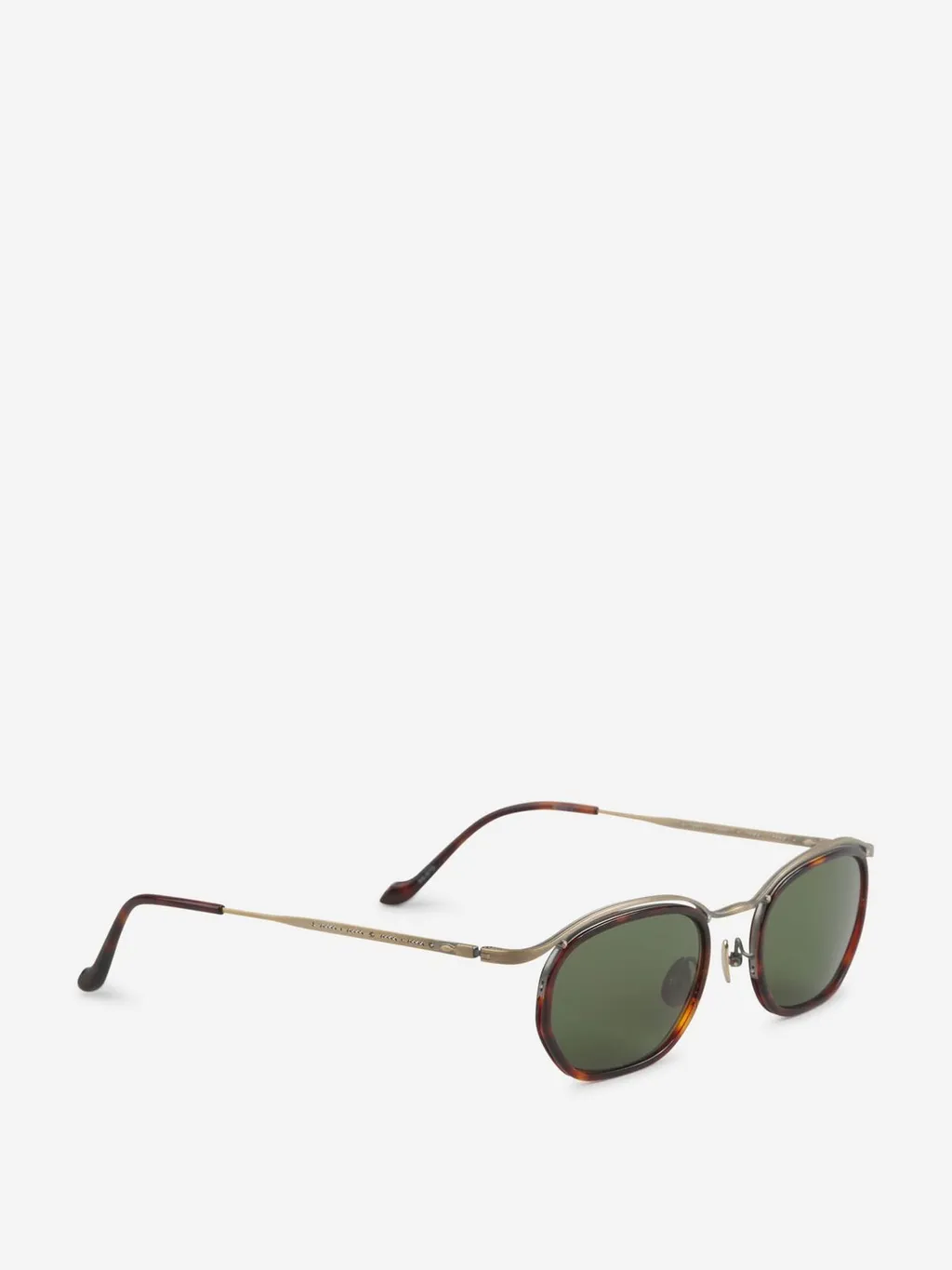 Matsuda Tortoiseshell Oval Sunglasses