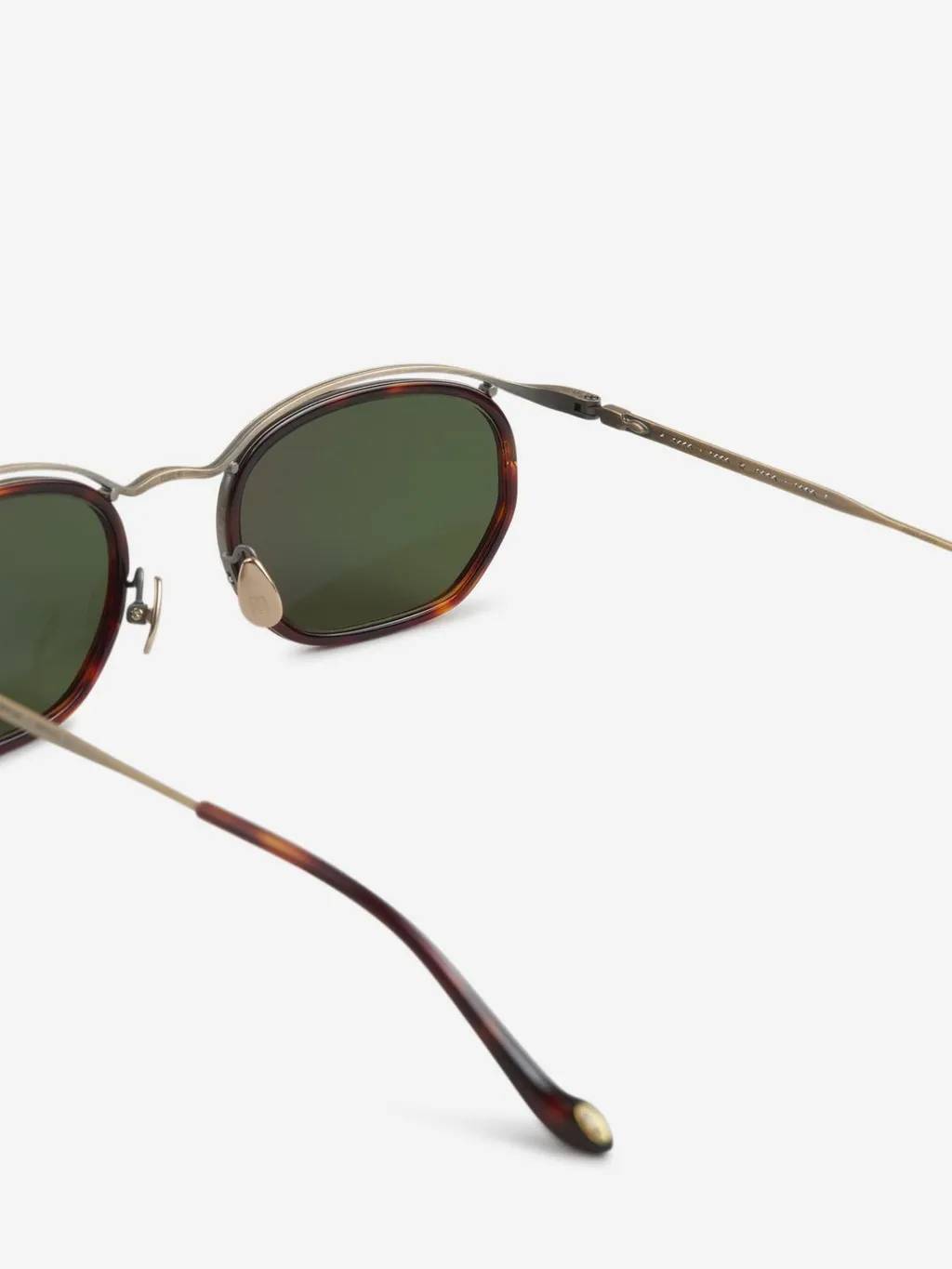 Matsuda Tortoiseshell Oval Sunglasses