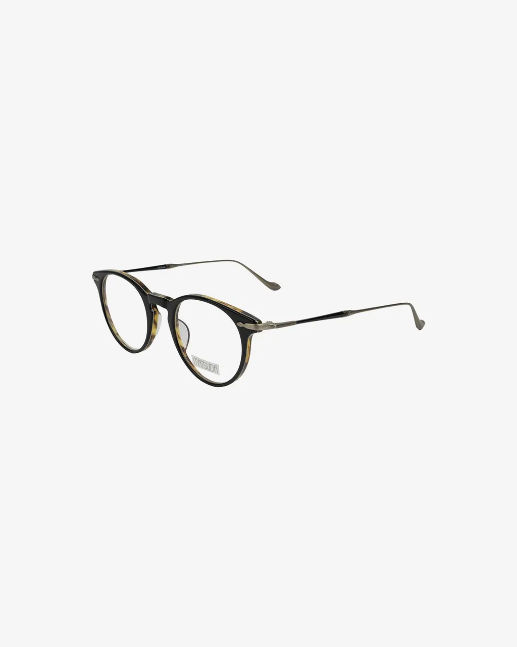 Matsuda Round-Frame Curved Tip Glasses