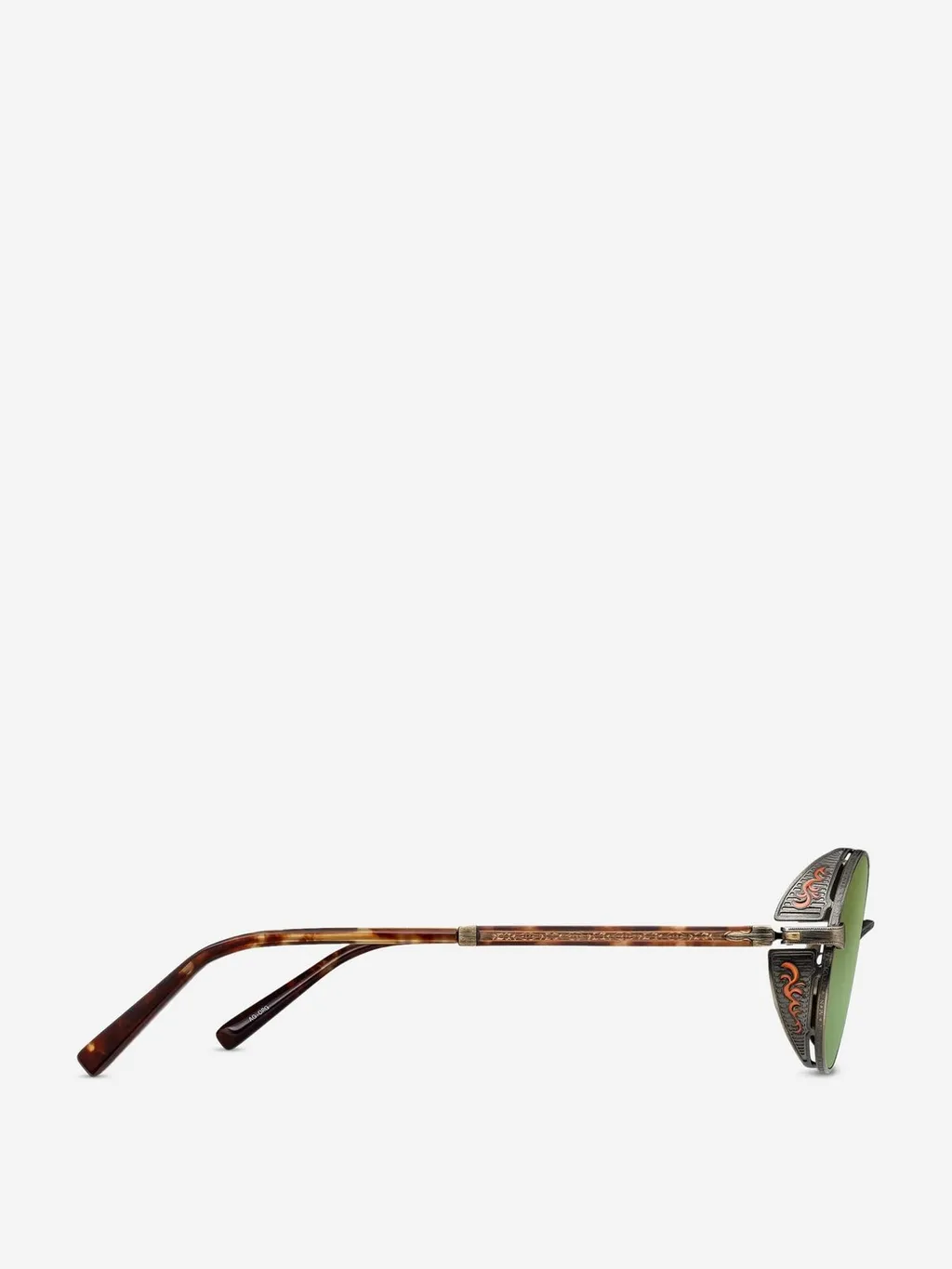 Matsuda Ribbed Titanium Sunglasses