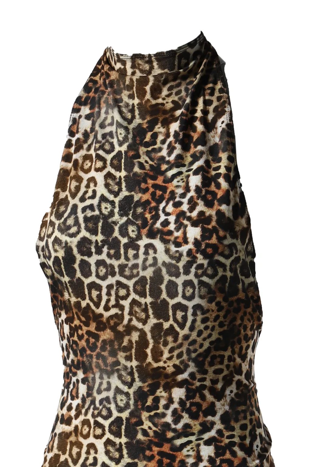 Leopard Zene Backless Top / Leopard