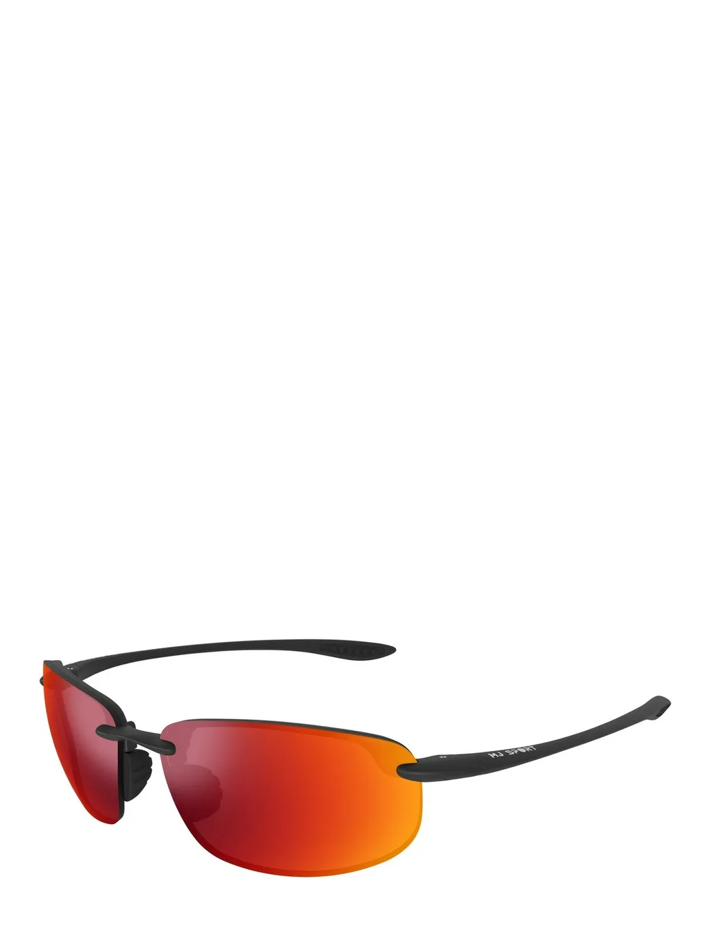 Maui Jim Ho'okipa Asian Fit Rectangular Frame Sunglasses