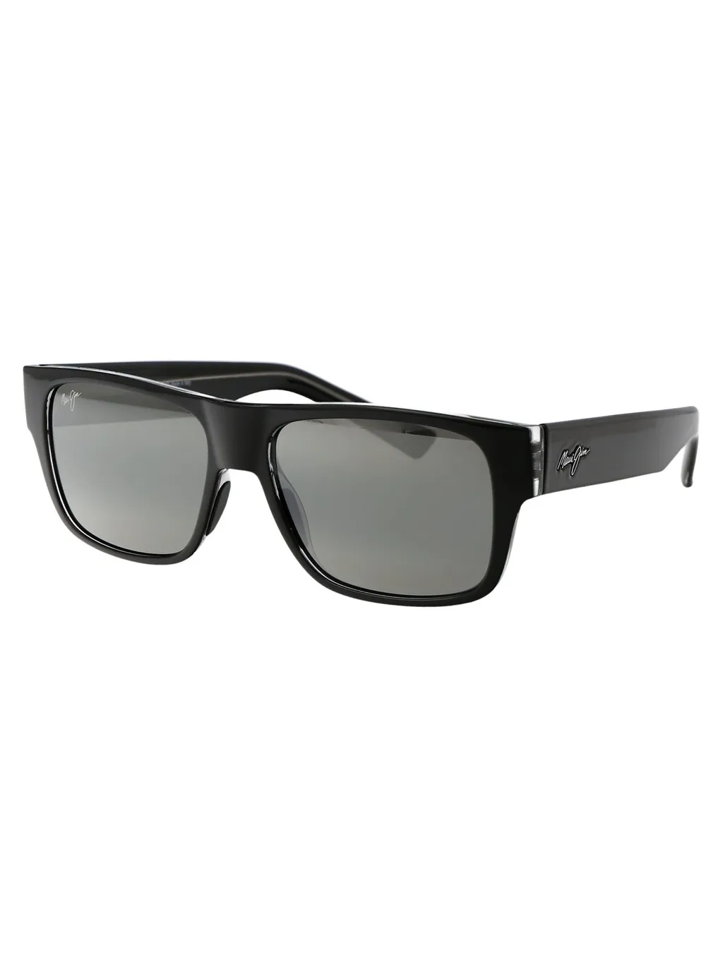Maui Jim Keahi Rectangular Frame Polarized Sunglasses