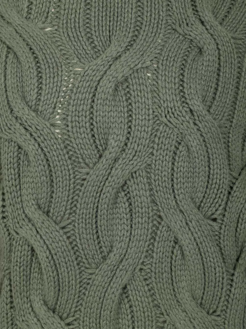 Mauro Ottaviani Cable-Knit Turtleneck Sweater