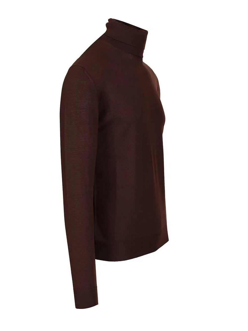 Mauro Ottaviani Ribbed Wool Turtleneck Knitwear