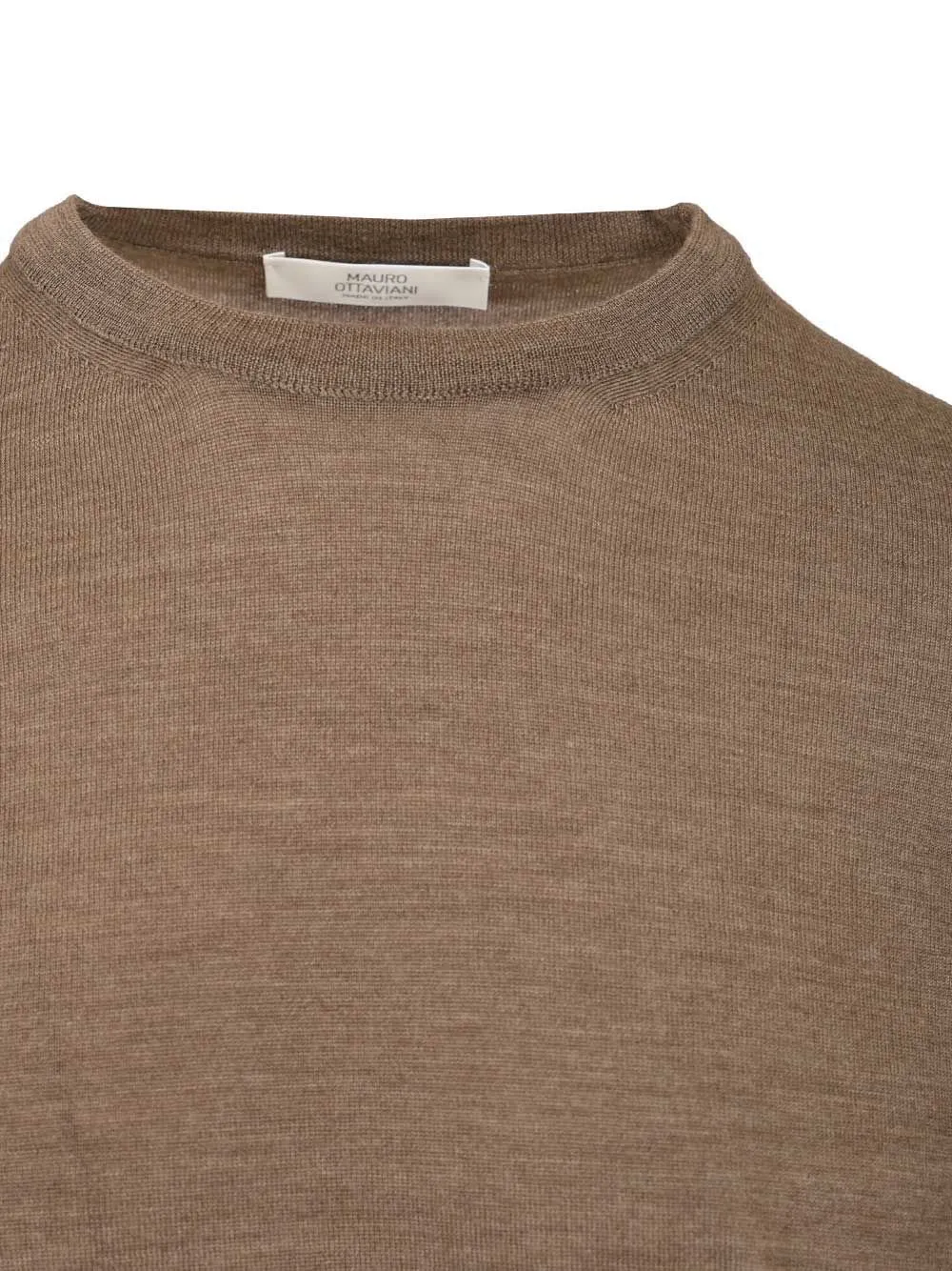 Mauro Ottaviani Ribbed Crew Neck Knitwear