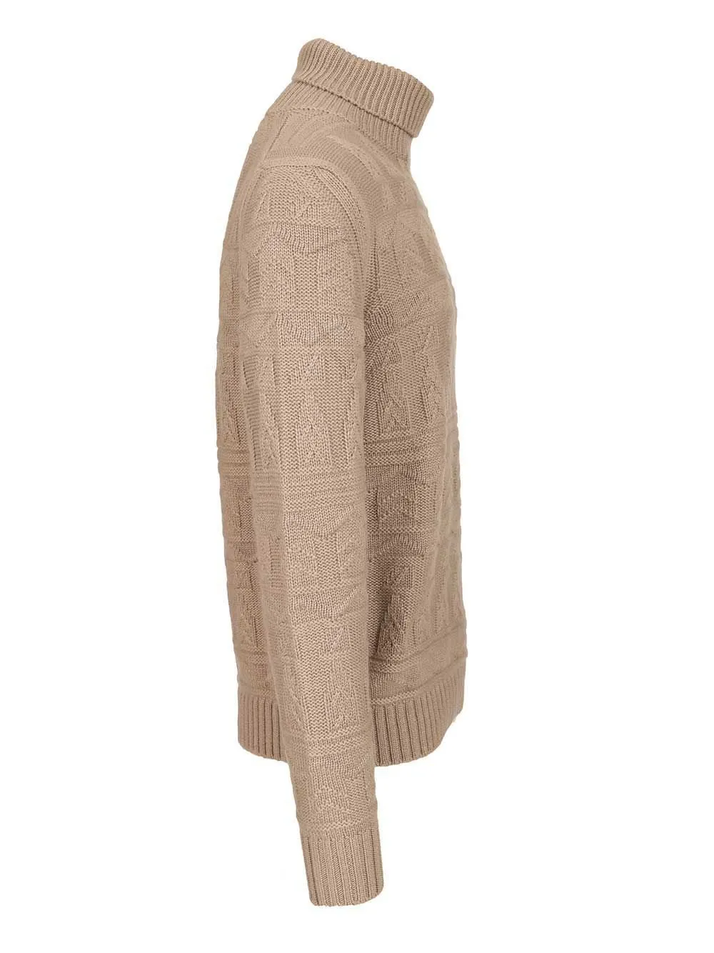 Mauro Ottaviani Textured Cashmere Knitwear