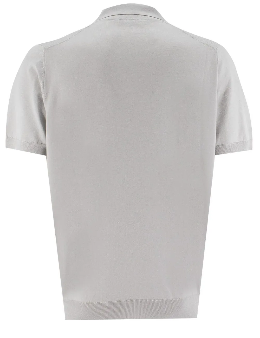 Mauro Ottaviani Split Neck Knitted Polo Shirt