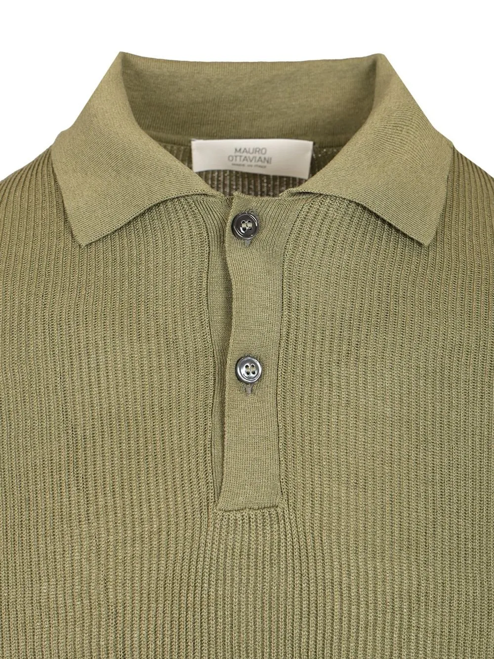 Mauro Ottaviani Textured Polo Shirt