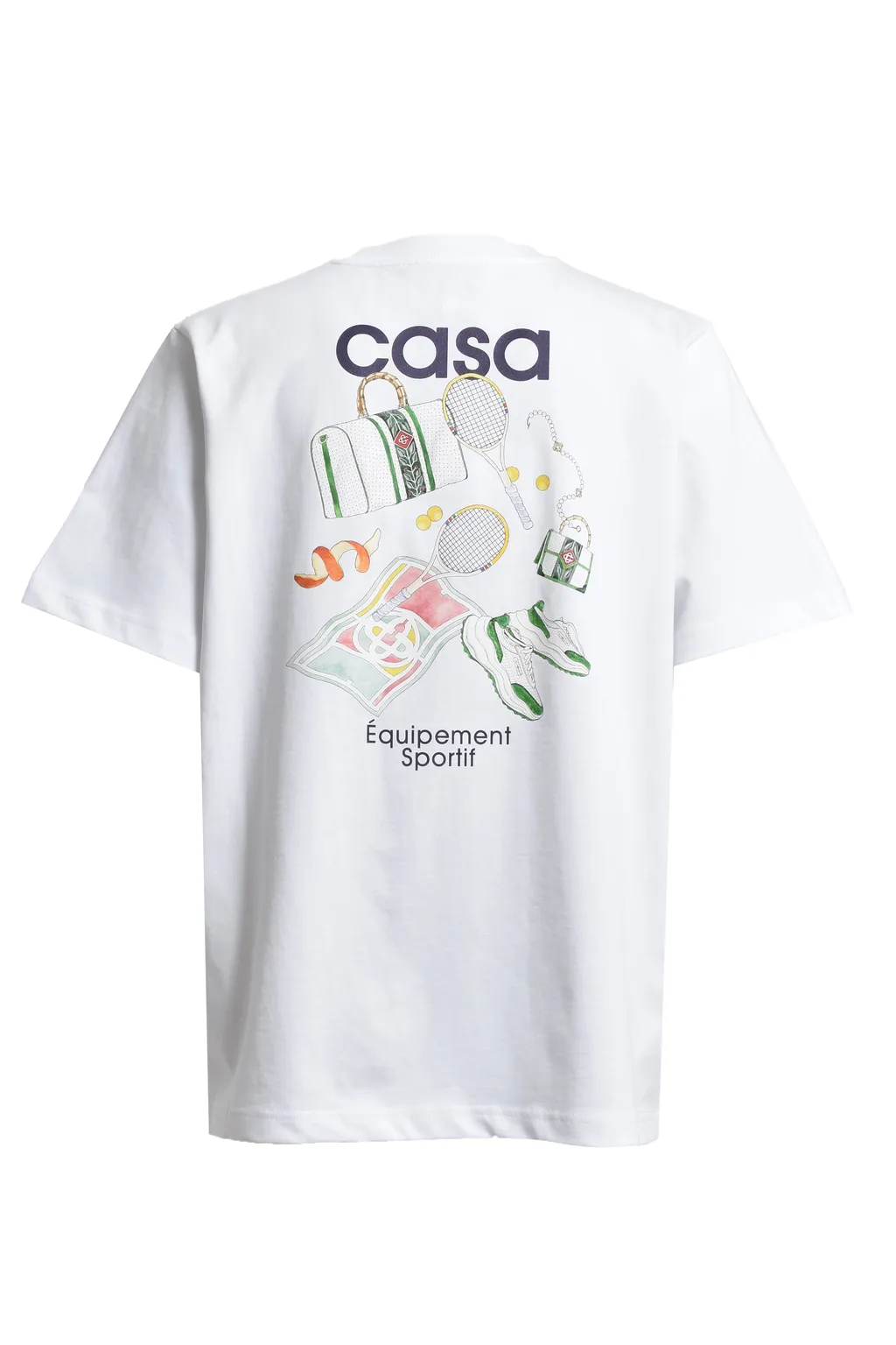 Equipement Sportif Printed Unisex T-Shirt / Wht