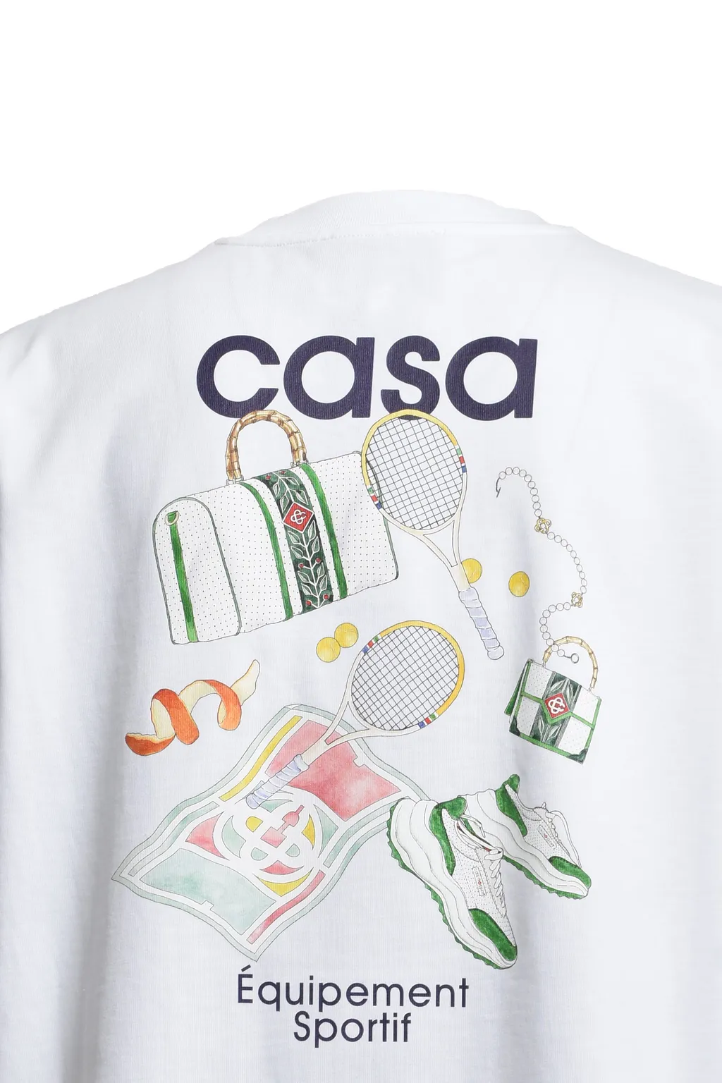 Equipement Sportif Printed Unisex T-Shirt / Wht
