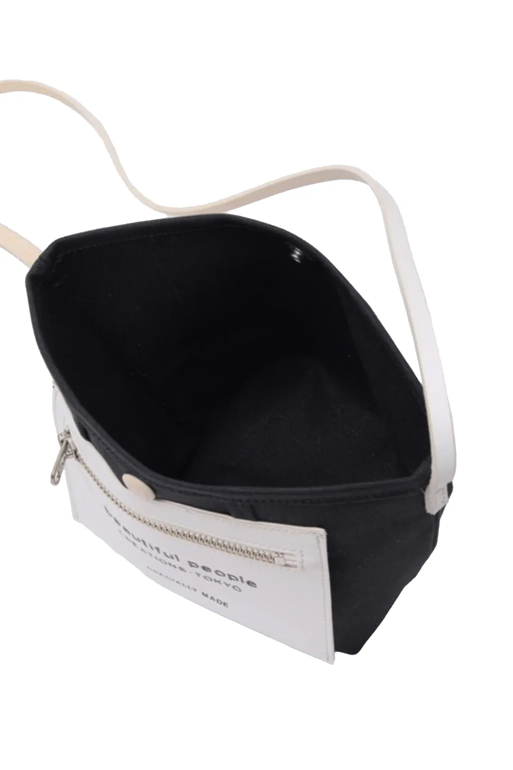 Lining Logo Pocket Mini Shoulder Bag / Blk