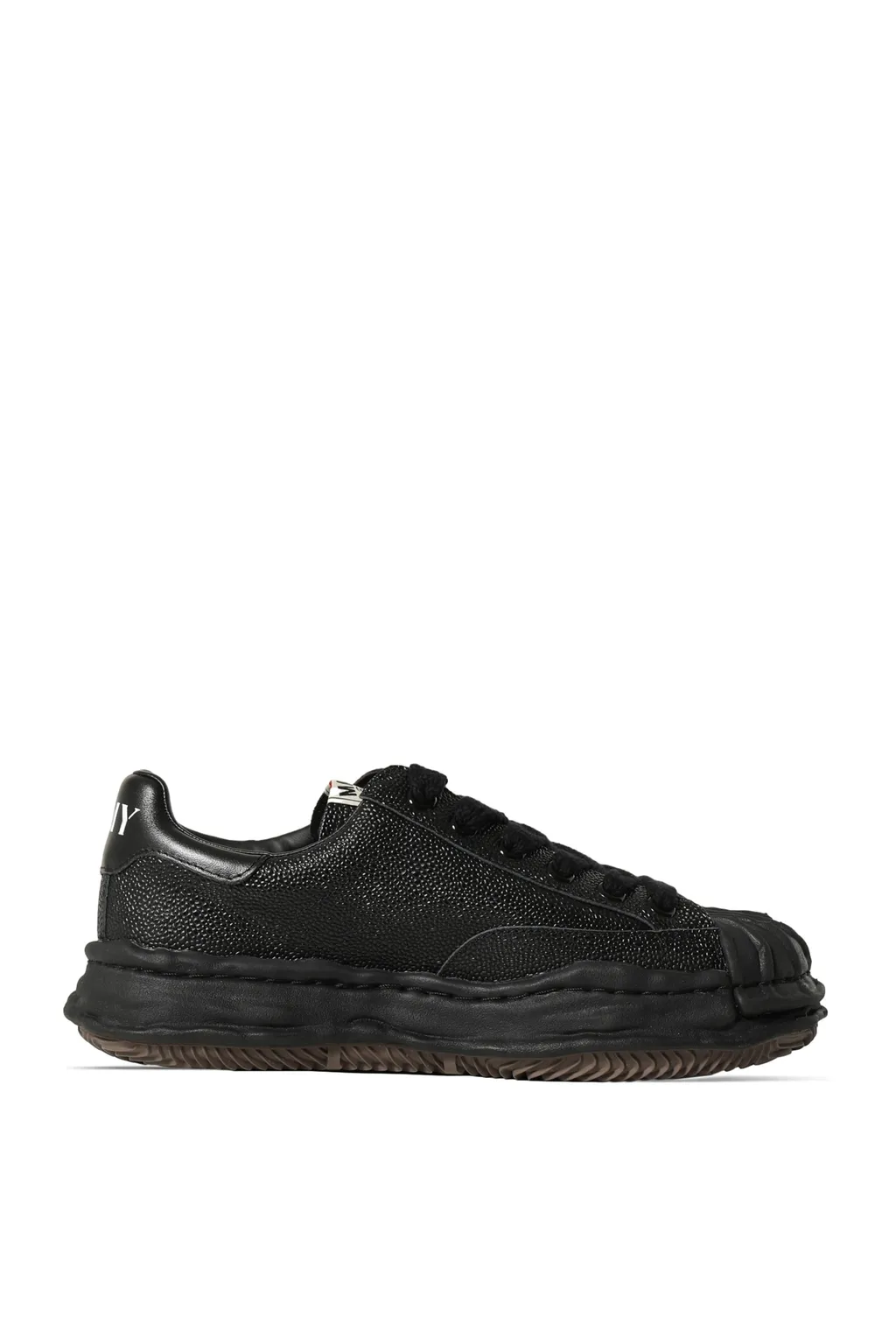 Blky Low Bskt Leather / Blk/Blk