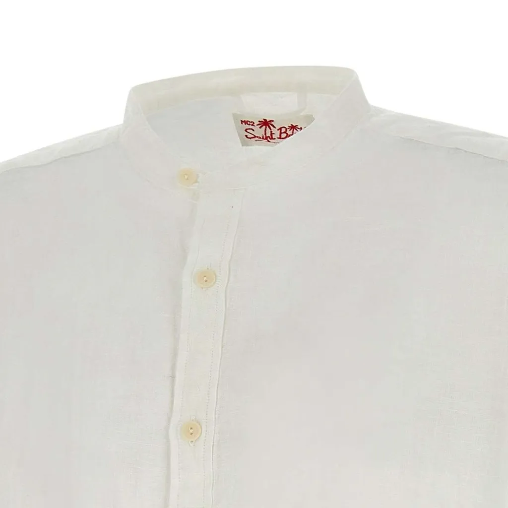 Mc2 Saint Barth Long Sleeved Buttoned Shirt