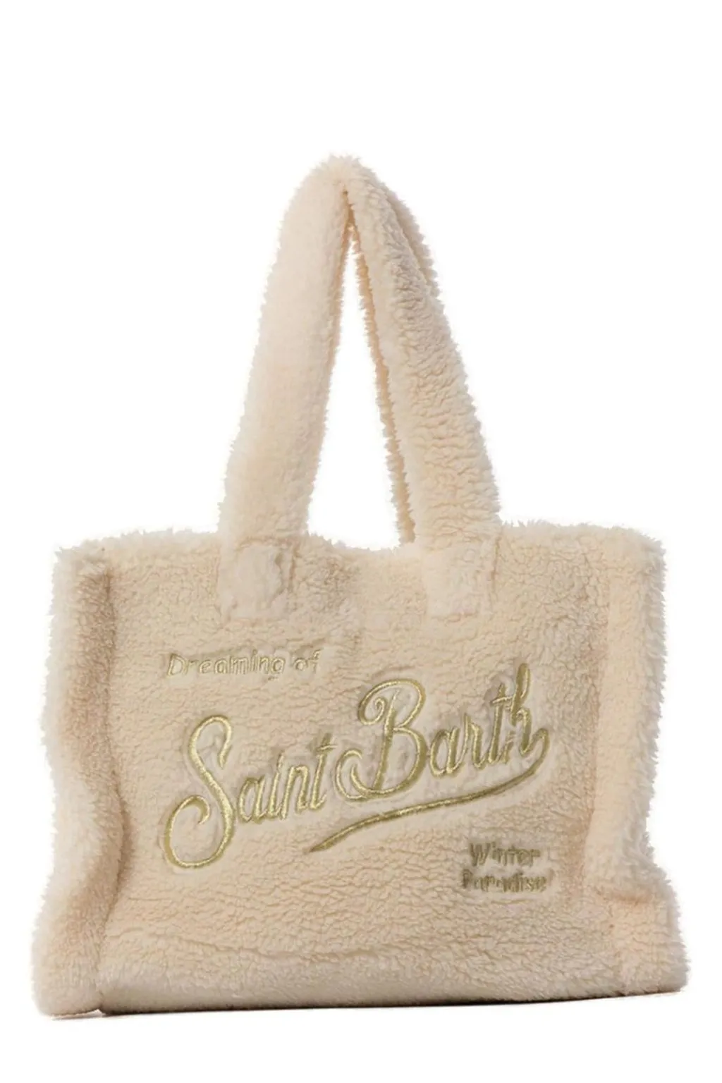 Mc2 Saint Barth Colette Teddy Logo Embroidered Tote Bag
