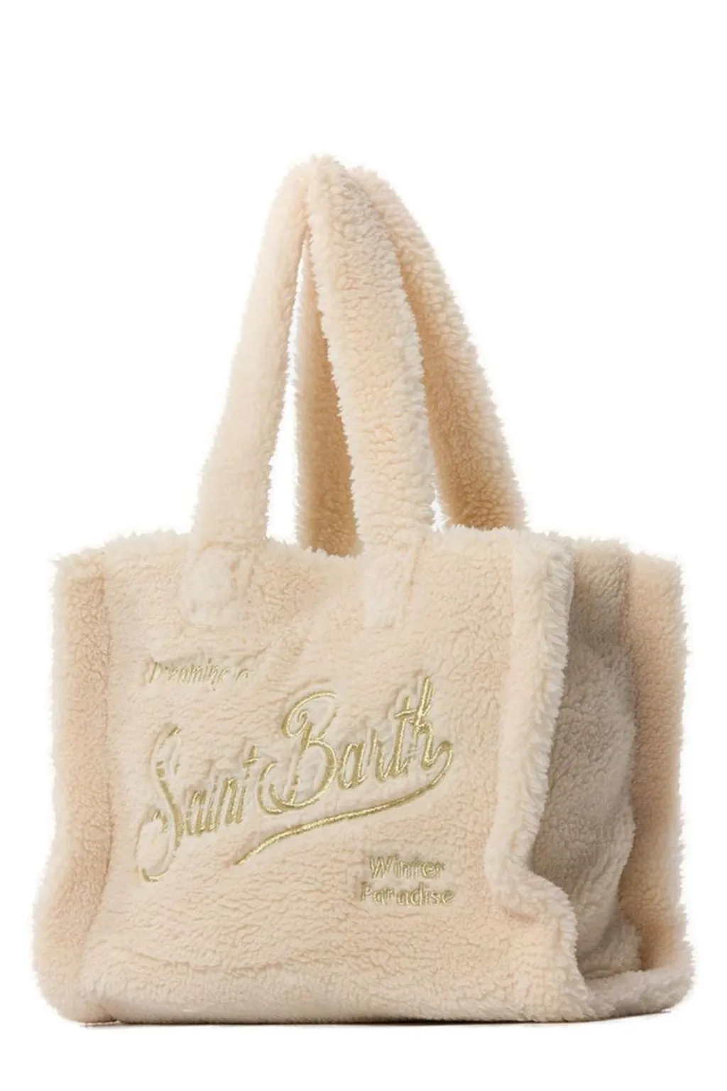 Mc2 Saint Barth Colette Teddy Logo Embroidered Tote Bag