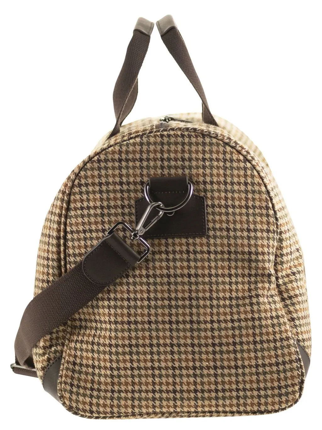 Mc2 Saint Barth Jetleg Herringbone Zipped Travel Bag