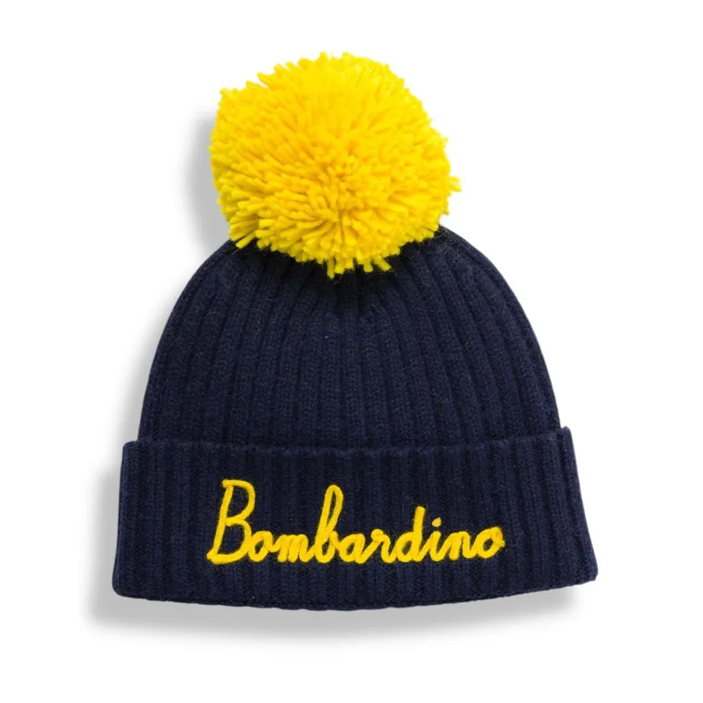 Mc2 Saint Barth Wengen Pom-Pom Turn-Up Beanie Hat