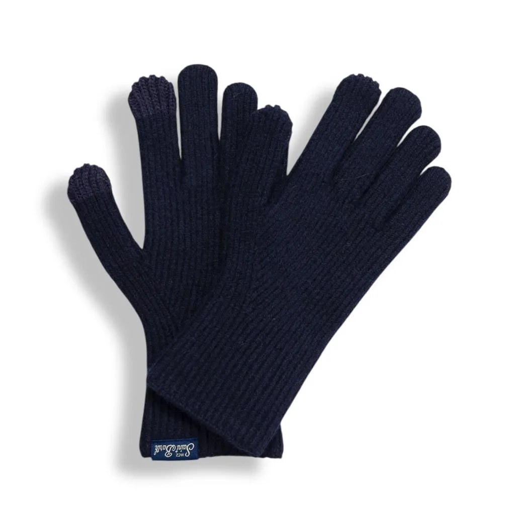 Mc2 Saint Barth Brixton Ribbed Stretch Gloves