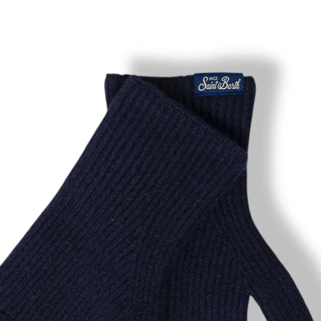 Mc2 Saint Barth Brixton Ribbed Stretch Gloves