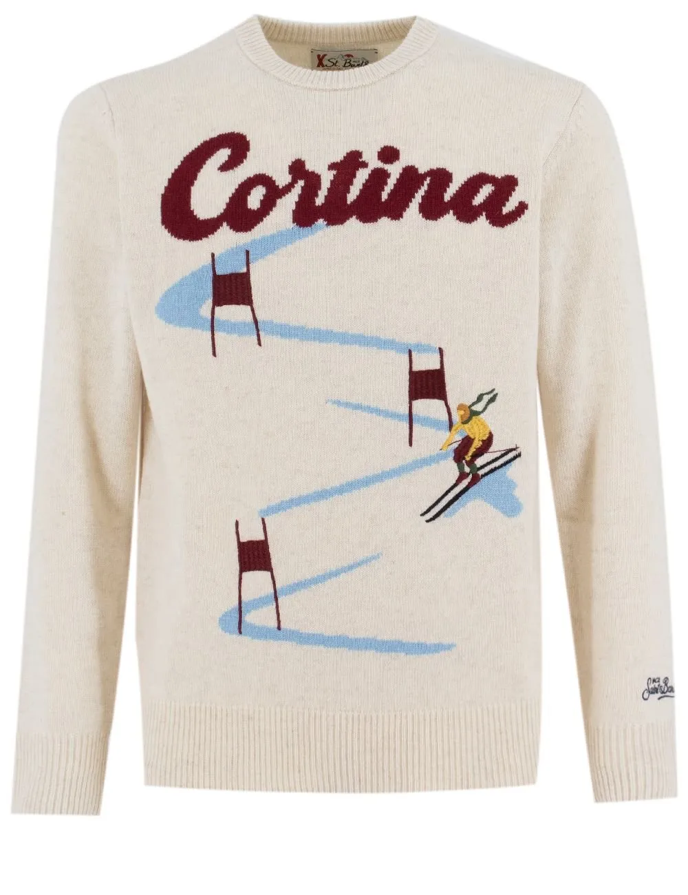Mc2 Saint Barth Heron Jacquard Jumper