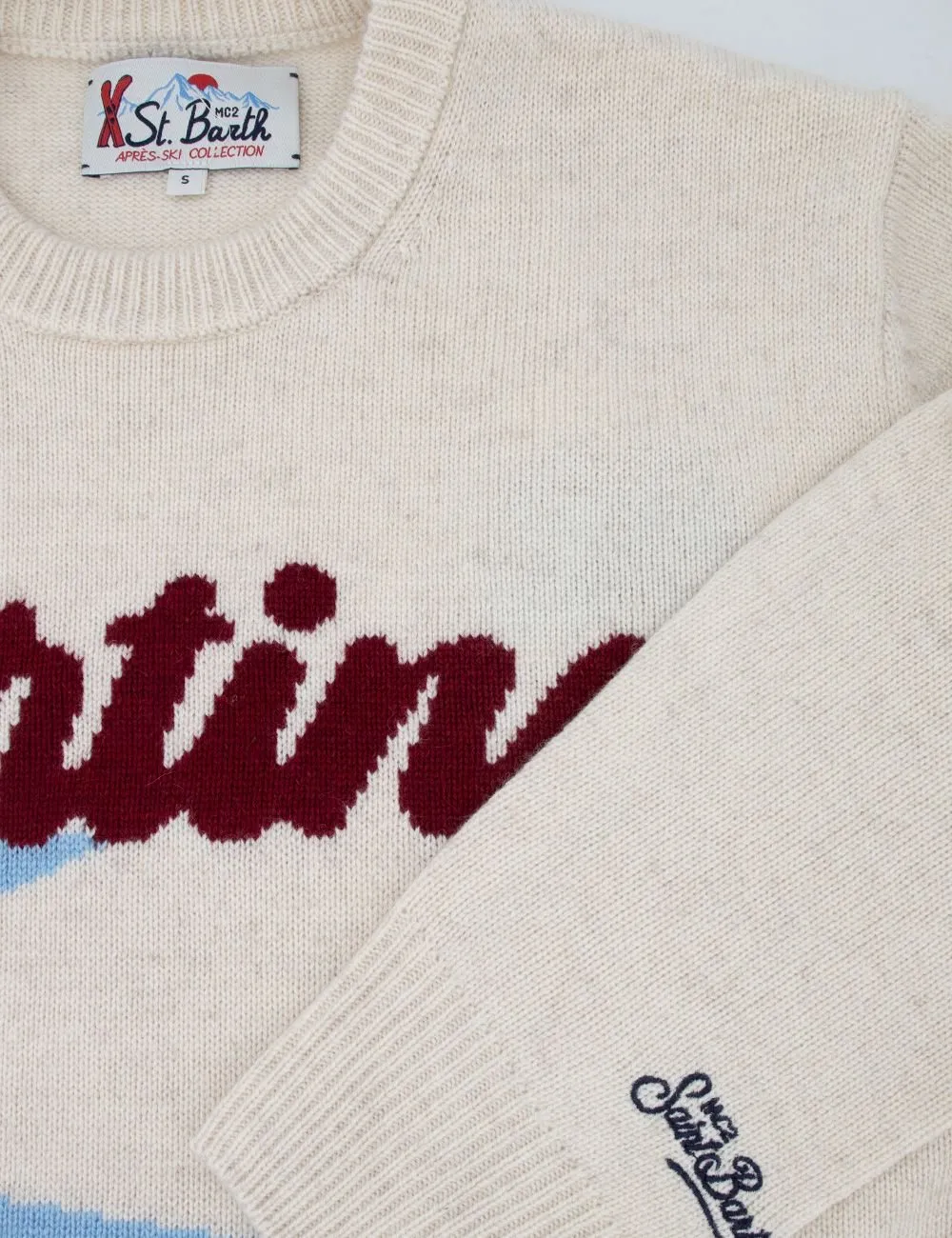 Mc2 Saint Barth Heron Jacquard Jumper