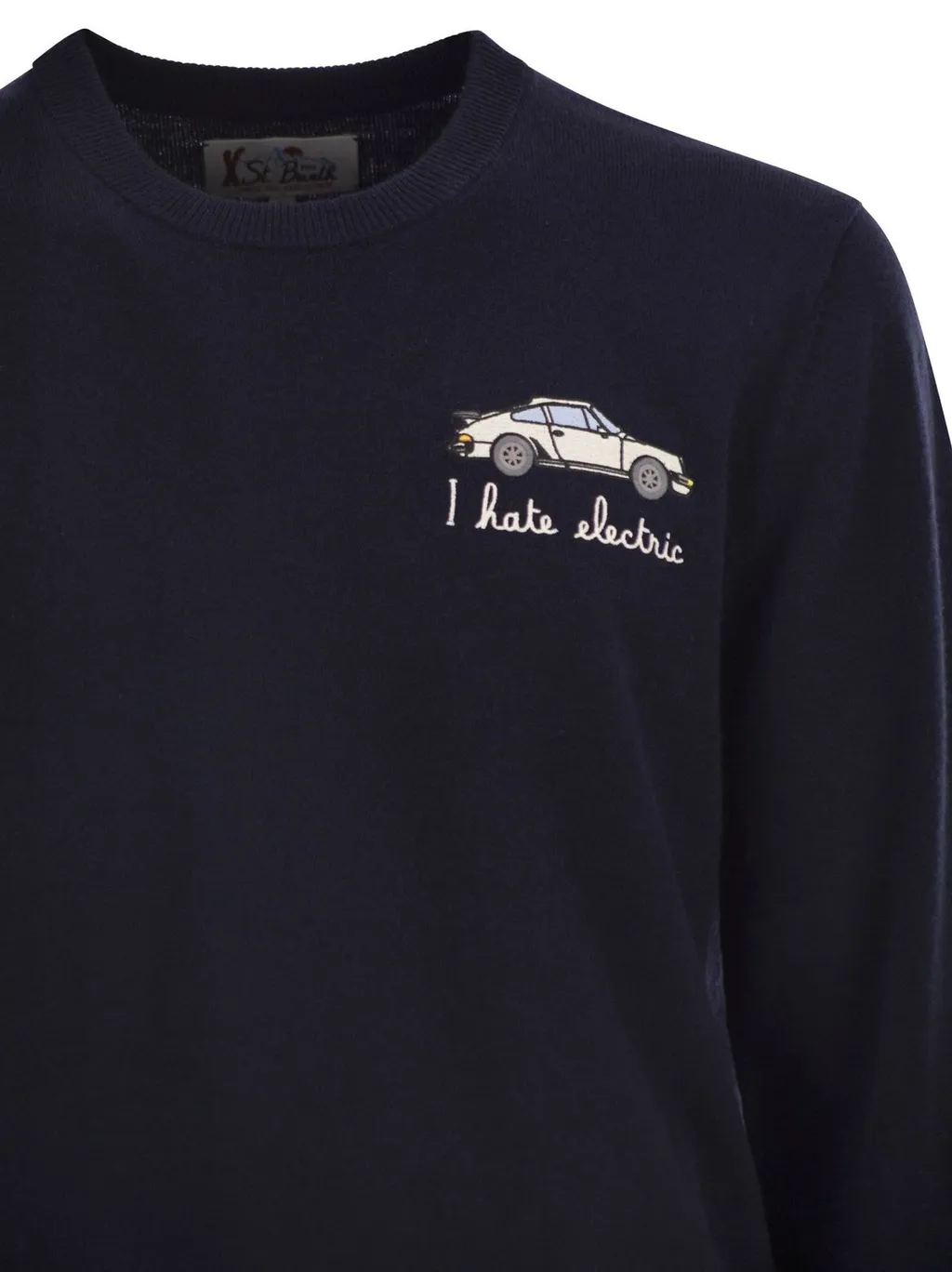Mc2 Saint Barth Logo Embroidered Jumper
