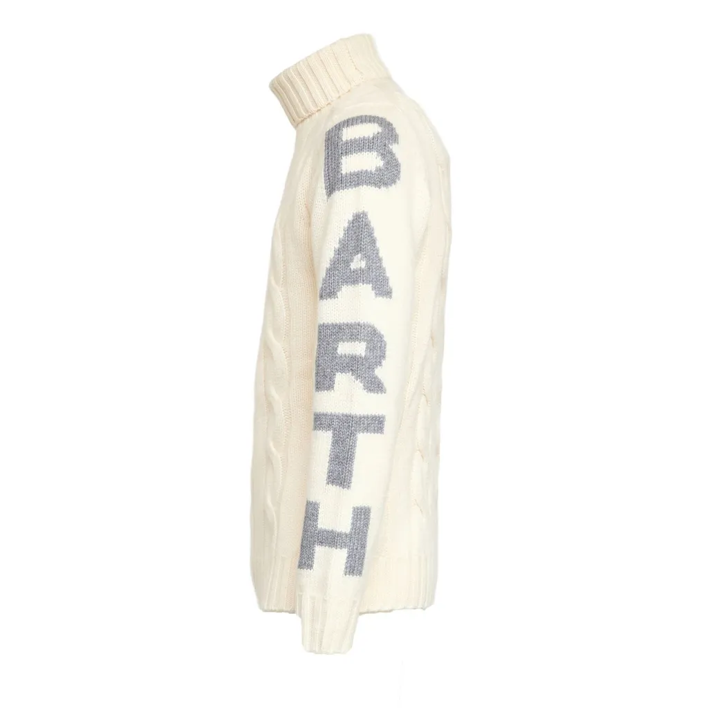 Mc2 Saint Barth Turtleneck Braided Sweater
