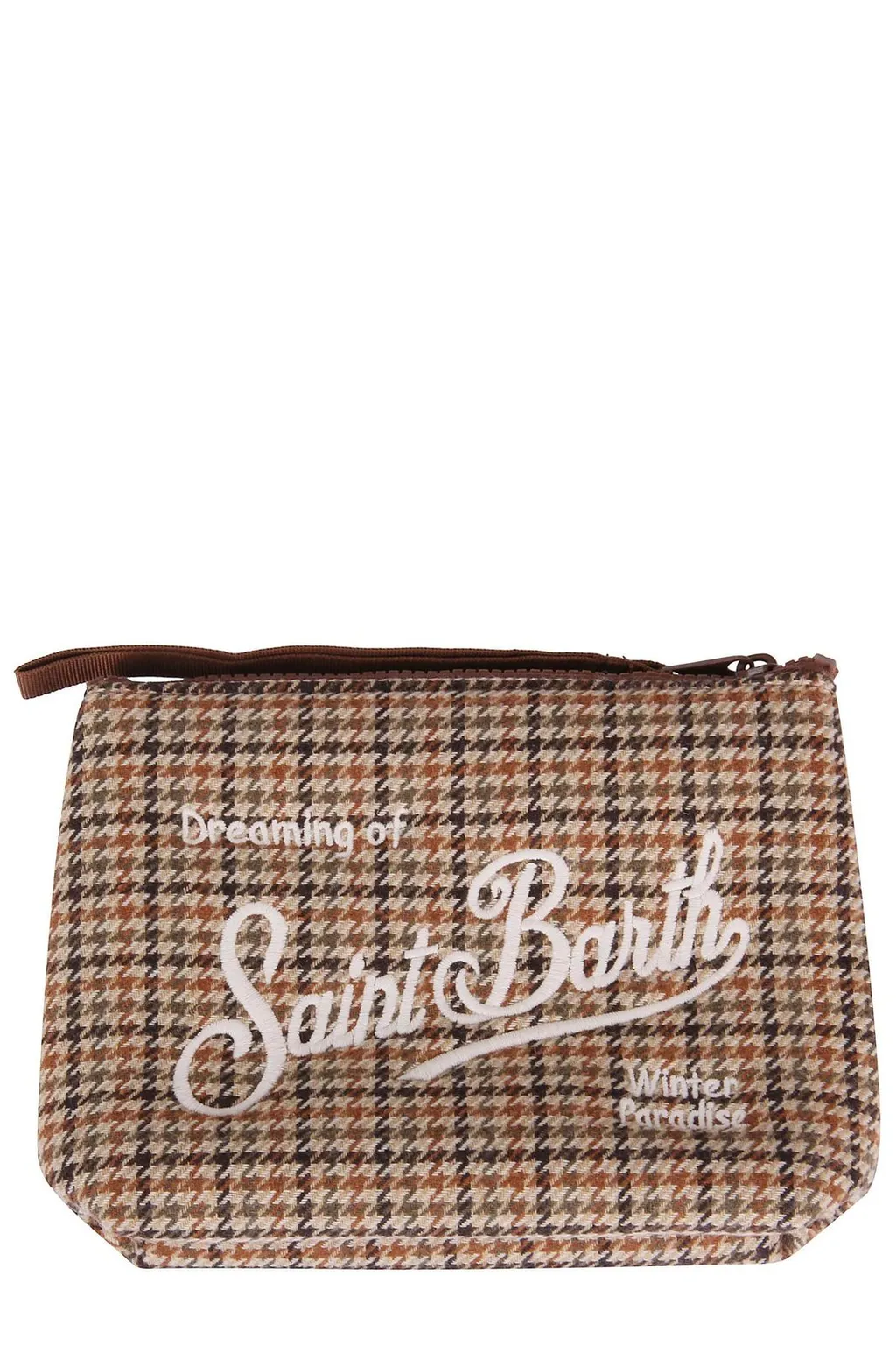 Mc2 Saint Barth Aline Houndstooth Clutch Beanie Set