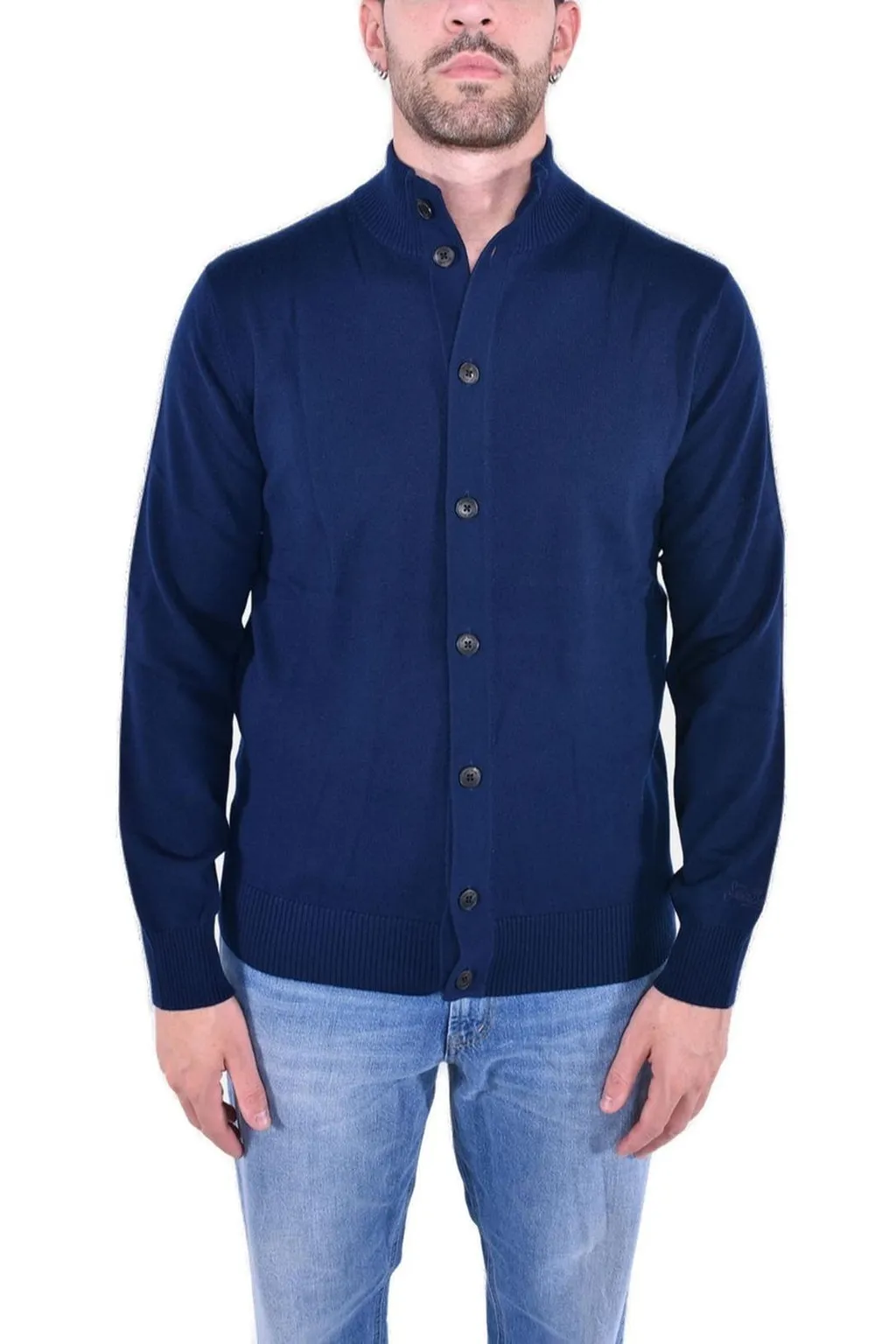 Mc2 Saint Barth Savile Buttoned Cardigan