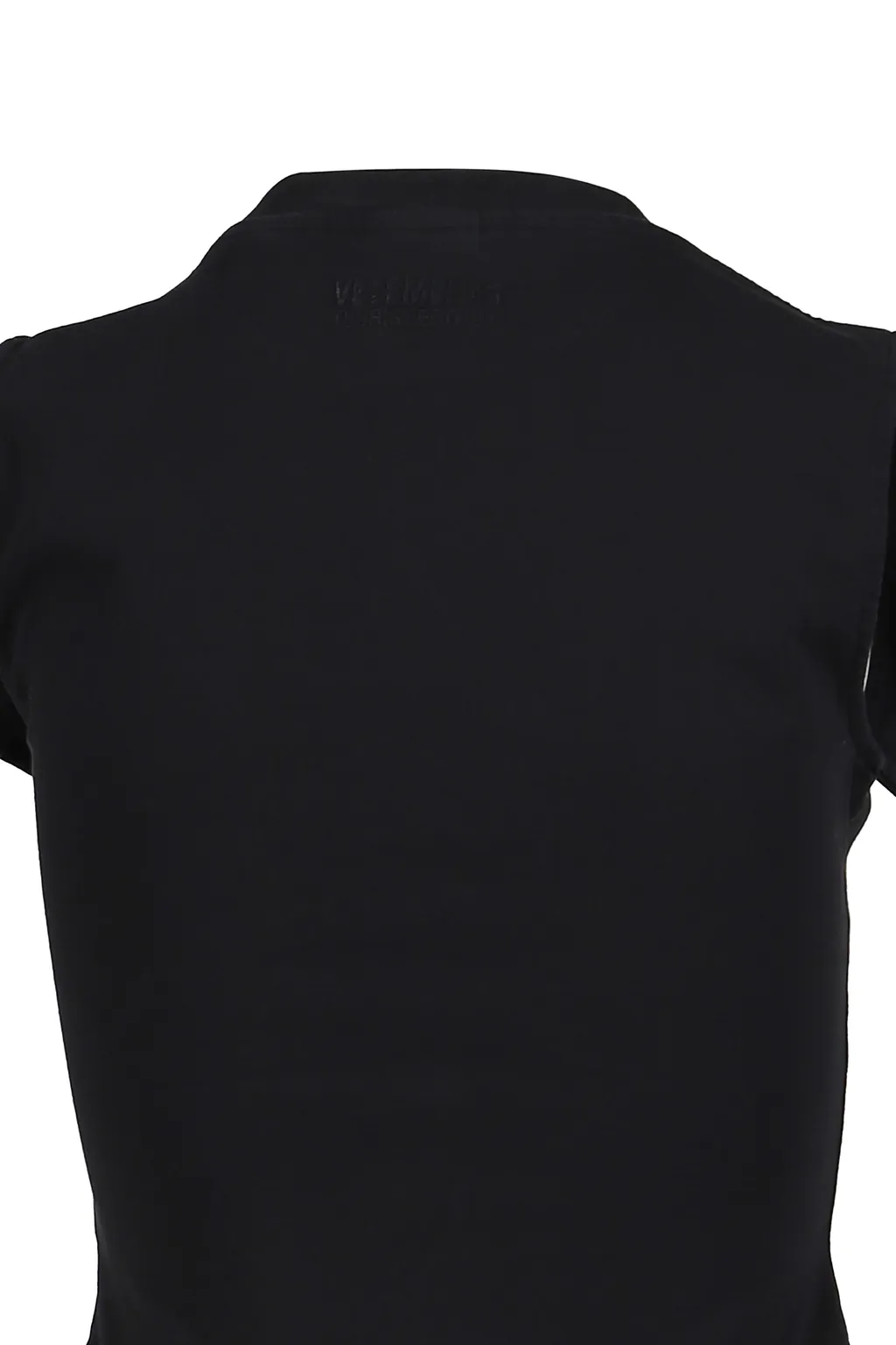 Paris Tourist Front Sleeve Baby T-Shirt / Blk