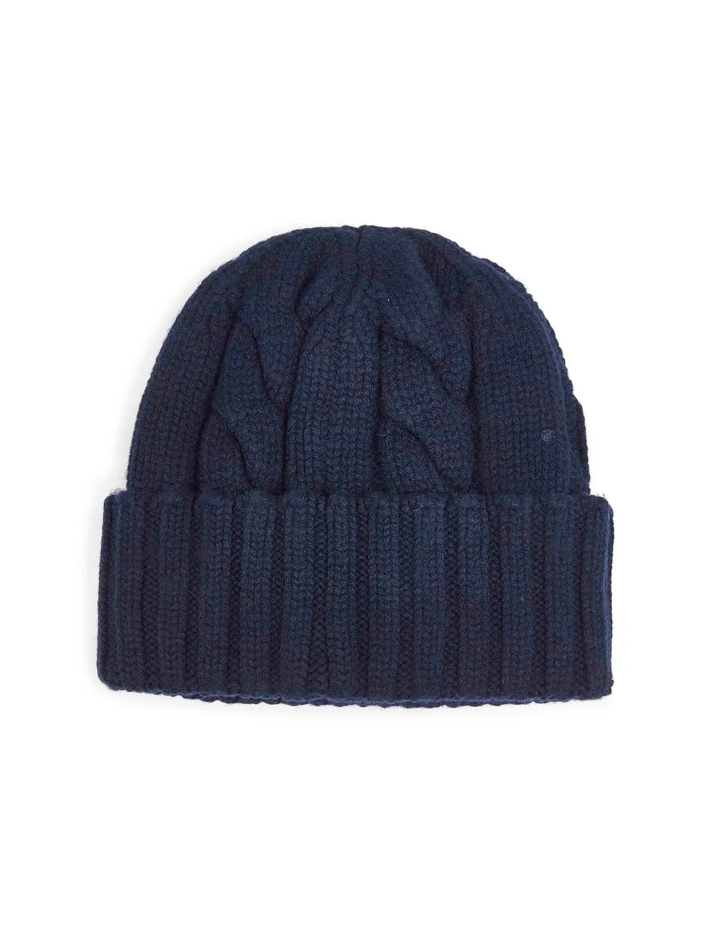 Mc2 Saint Barth Logo Embroidered Turn Up Hem Beanie