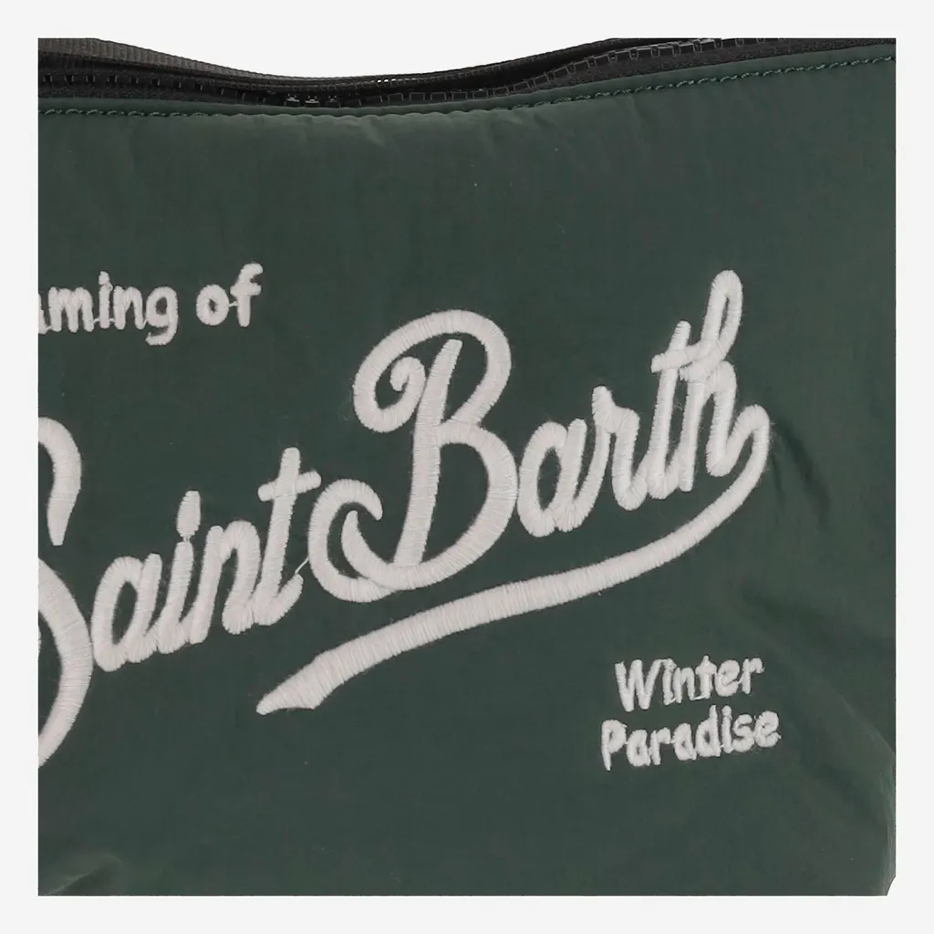 Mc2 Saint Barth Logo Nylon Clutch Bag