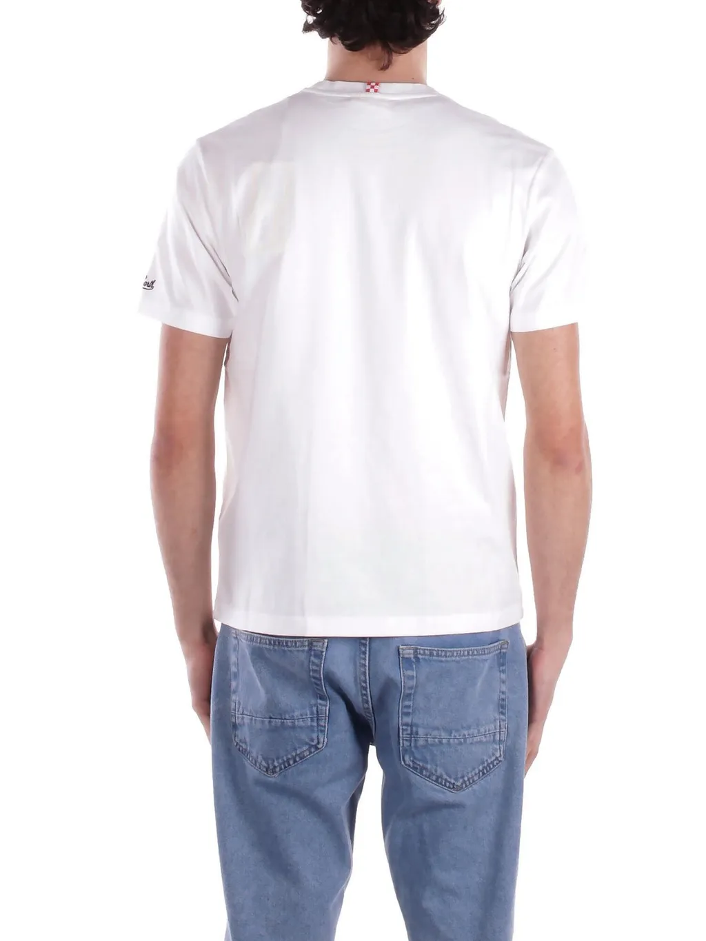 Mc2 Saint Barth Forte Marmino Embroidered Crewneck T-Shirt