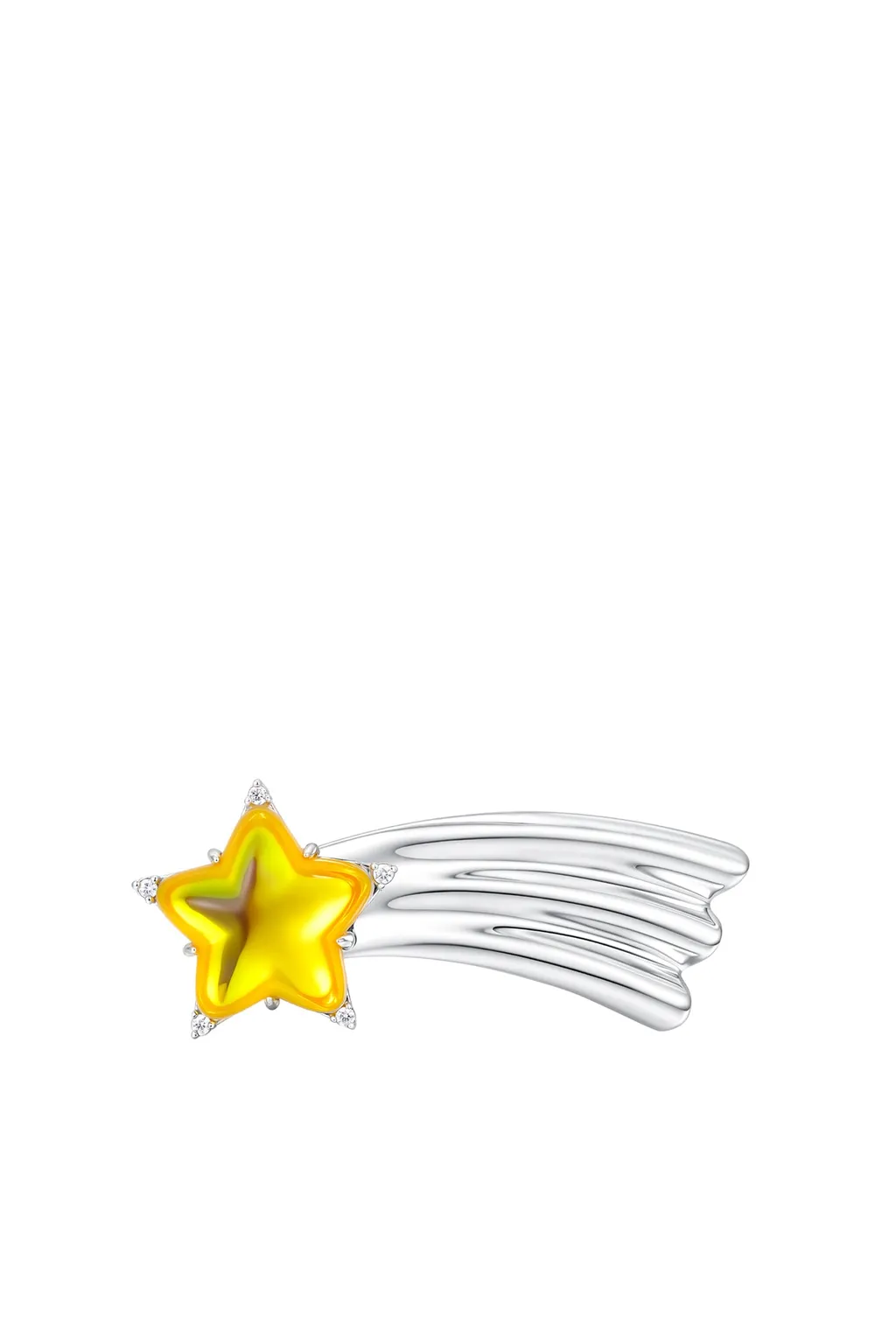 Long-Tail Meteor Hair Clip / Yel
