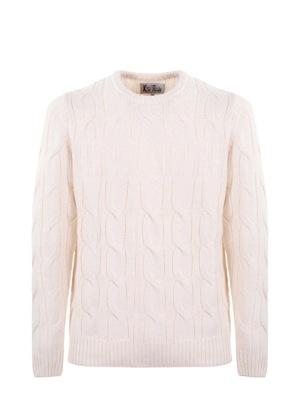 Mc2 Saint Barth Marcus Cable Knit Sweater